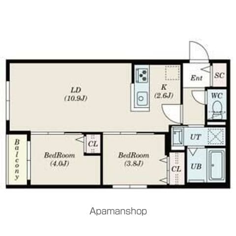 SーRESIDENCE南郷SOUTHの間取り写真