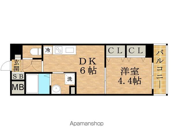 セントロイヤルクラブ新大阪の間取り写真