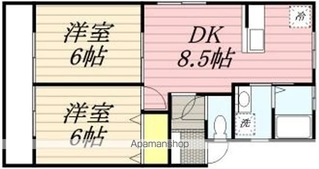 サザンハイツはかたの間取り写真