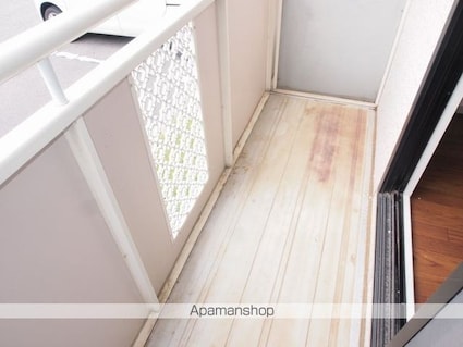 ベルジェ・荻須Ａ棟[1LDK/50.39m2]のバルコニー