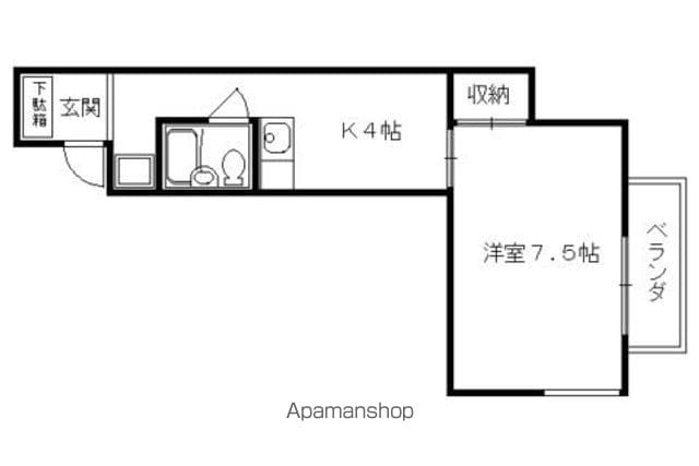 グランディール堀川の間取り写真