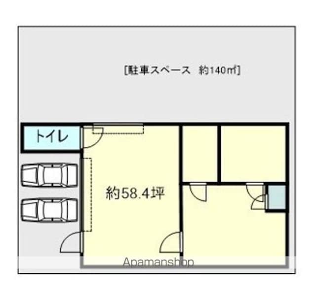 舟津町倉庫[1R/193.34m2]の間取図