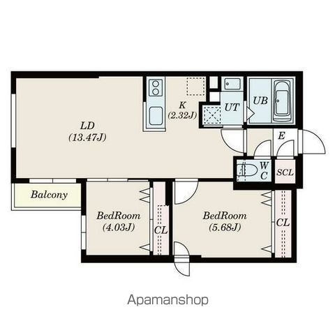 SーRESIDENCE琴似本通AVANTAの間取り写真