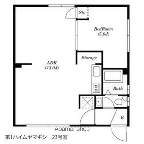 第1ハイムヤマギシの間取り写真