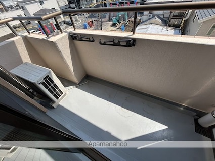 岡山県岡山市北区野田屋町２丁目[1R/25m2]のバルコニー