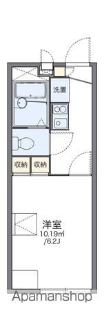 レオパレスＱＵＡＴＲＥ　ＳＡＩＳＯＮＳの間取り