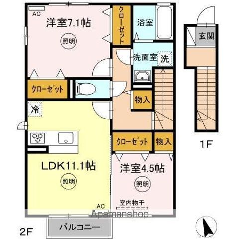 VIVACEの間取り写真