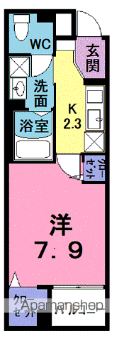 オレンティアの間取り写真