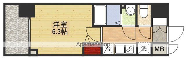 プレサンス新大阪イオリアの間取り写真