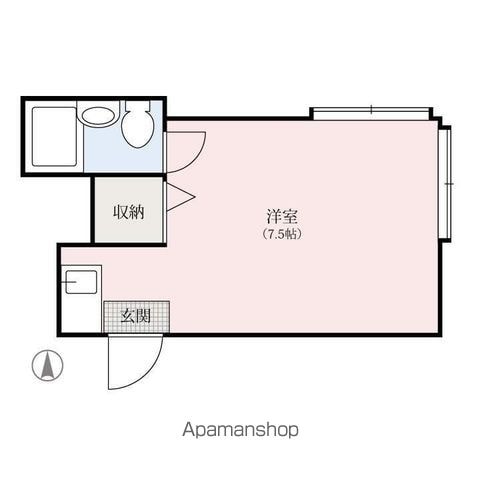 レオハイツの間取り写真