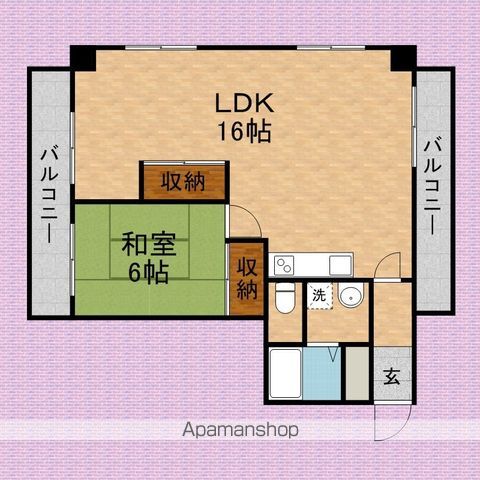 第6みずほ台マンションの間取り写真
