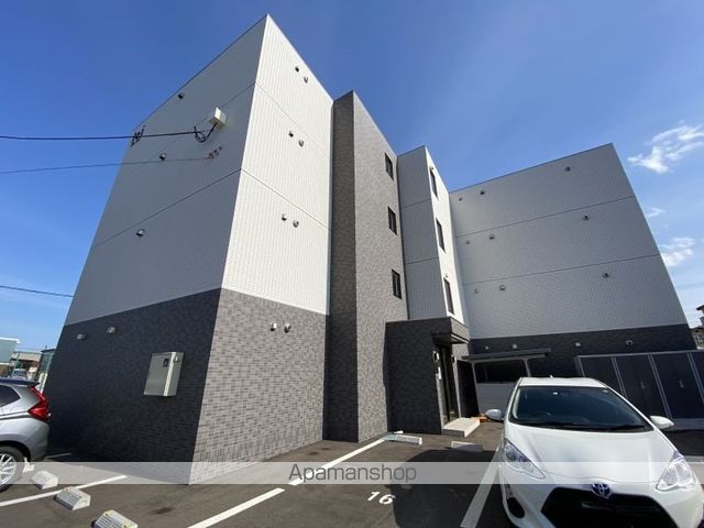 函館市電宝来谷地頭 宝来町駅 徒歩6分 4階建 築8年の外観写真