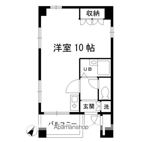 東京地下鉄日比谷線 三ノ輪駅 徒歩2分 8階建 築32年の間取り写真