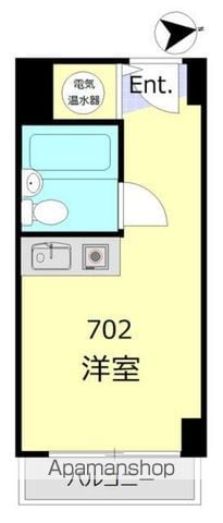 上野アビタシオンの間取り写真