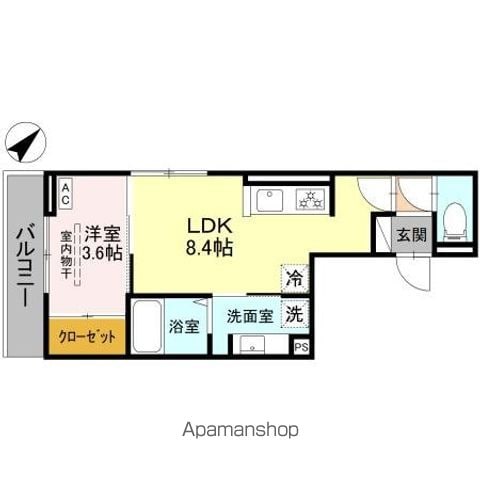 三郷1丁目DーROOMの間取り写真