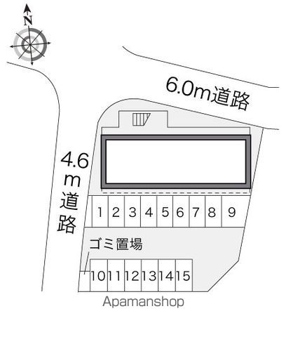 レオパレスファミール 203 ｜ 山梨県甲斐市長塚553-1（賃貸アパート1K・2階・23.18㎡） その13