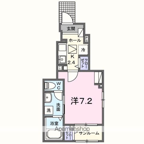 【カーサ　ミナトの間取り】