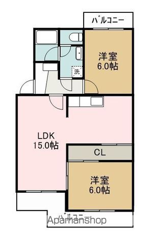マンションストークVの間取り写真