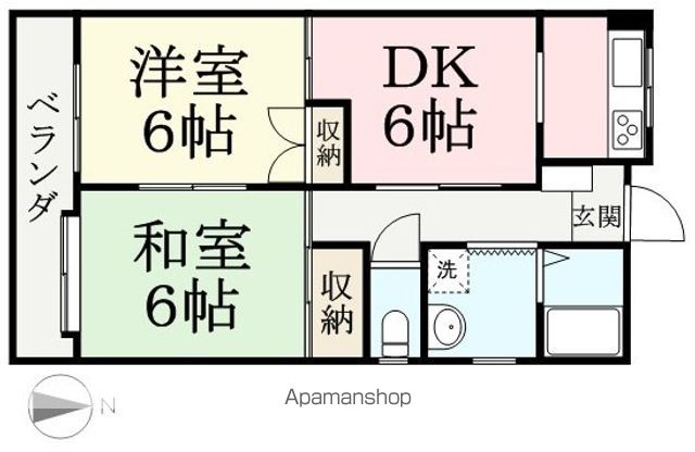 エクセレントシティの間取り写真