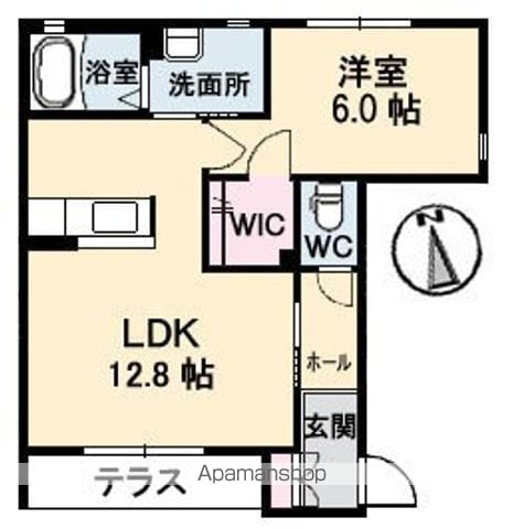 ヴィラージュ 参番館の間取り写真