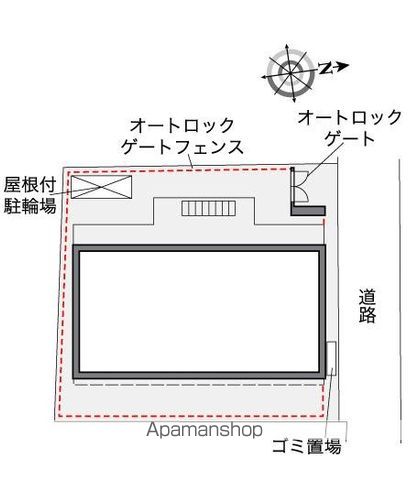 【新宿区百人町のアパートの写真】