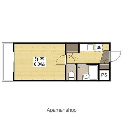 ＨＯＰＥ９３[1K/21.94m2]の間取図