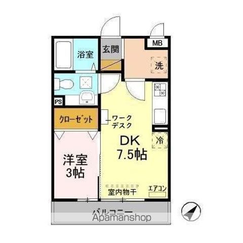 クレストフォートの間取り