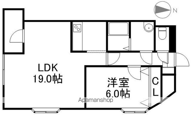 第18ふじい宅建ビルの間取り写真