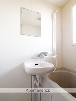 岡山県倉敷市新田[1K/23.18m2]の洗面所