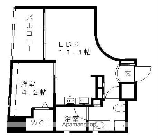 シャトー&ホテル名駅南2NDの間取り写真