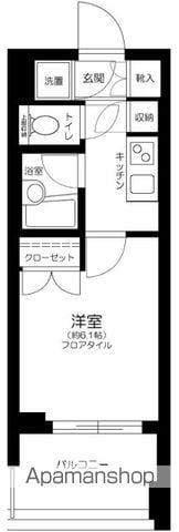 パレステュディオ芝浦シティの間取り写真
