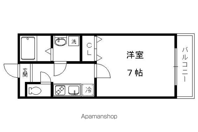 A&M COURT KAMIGAMOの間取り写真