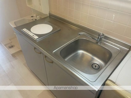 徳島県徳島市沖浜町北畑[1K/25.81m2]のキッチン