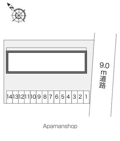 レオパレスＨＩＤＥ　２７ 207 ｜ 福岡県大野城市御笠川２丁目3-8（賃貸アパート1K・2階・26.08㎡） その23