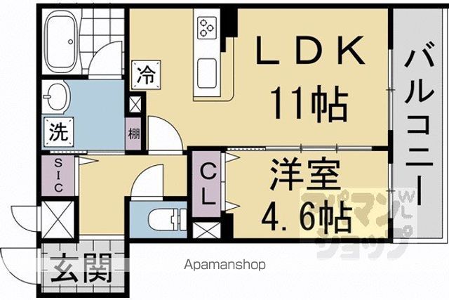 グランドール京都の間取り写真