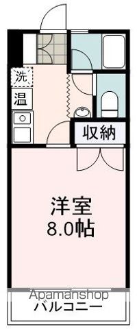 ハイムタミヤ曲金の間取り写真