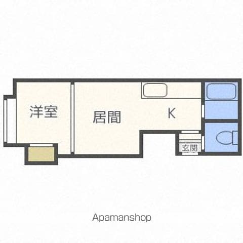 ルーブル南5条の間取り写真