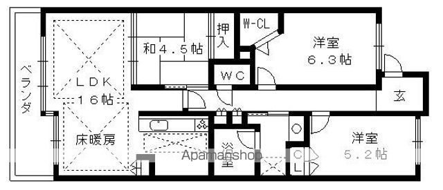 間取り：223039492590