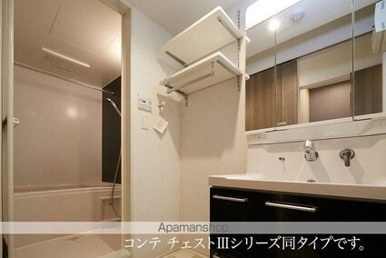 ヒカルサ　甲府住吉ノース[1K/27.02m2]の洗面所