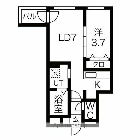 COURT TIARAの間取り写真