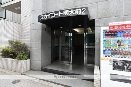 スカイコート明大前第２[1R/15.5m2]のエントランス