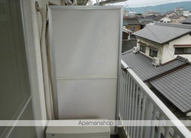 コーポヤマキ　Ａ棟[1K/17.55m2]のバルコニー