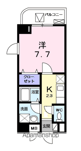 ヴァンクレール IIIの間取り写真