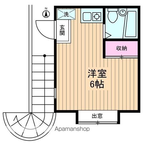 ルシーダかみさぎの間取り写真