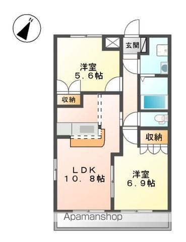 TIAREの間取り写真