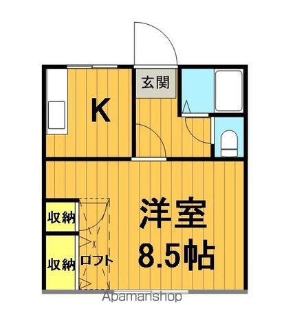 ハイツコルンバの間取り写真