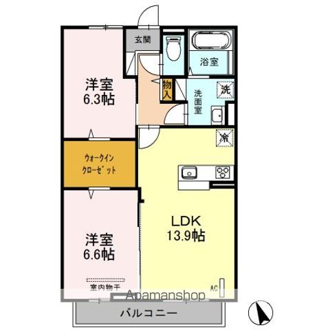 クレストステージ東大宮の間取り写真