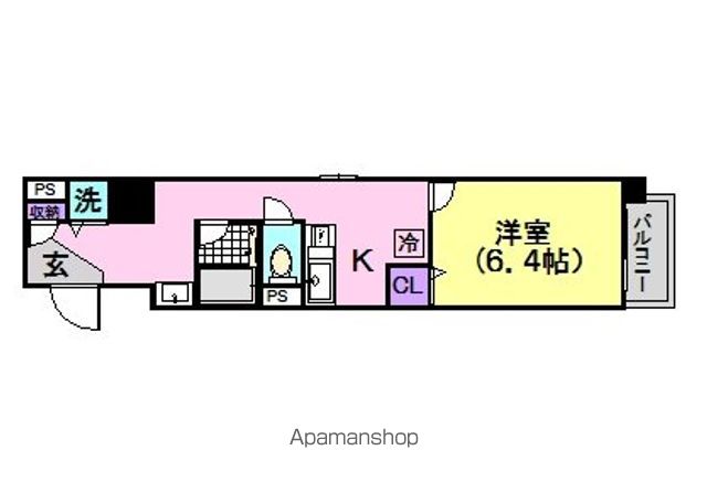コンフォールメゾンの間取り写真