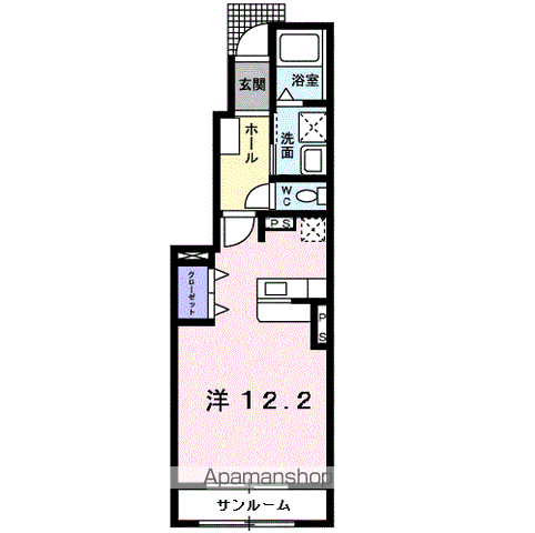 福井市 2階建 築15年の間取り写真