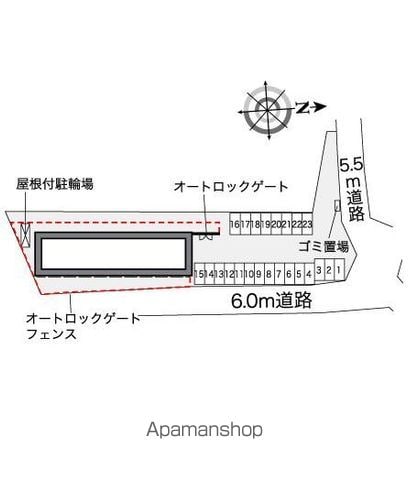 レオパレス月隈 201 ｜ 福岡県福岡市博多区月隈６丁目18-14（賃貸アパート1K・2階・28.02㎡） その23